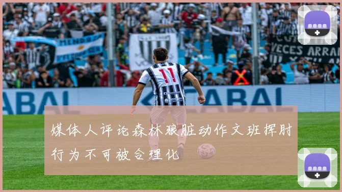 媒体人评论森林狼脏动作文班挥肘行为不可被合理化